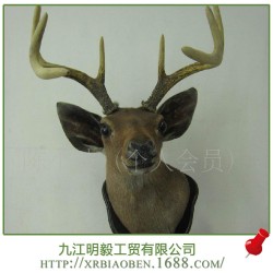 優質供應坐式擺件鹿頭標本 家具擺放工藝品 可批發