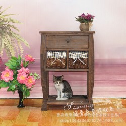 廠家直銷批發(fā)訂做客廳棕色實(shí)木時(shí)尚桌類仿古收納酒店茶幾曹縣迷你