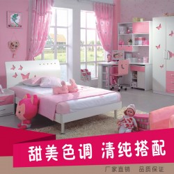 青少年兒童家具套房 板式家具兒童床 臥室成套家具組合 廠價供應(yīng)