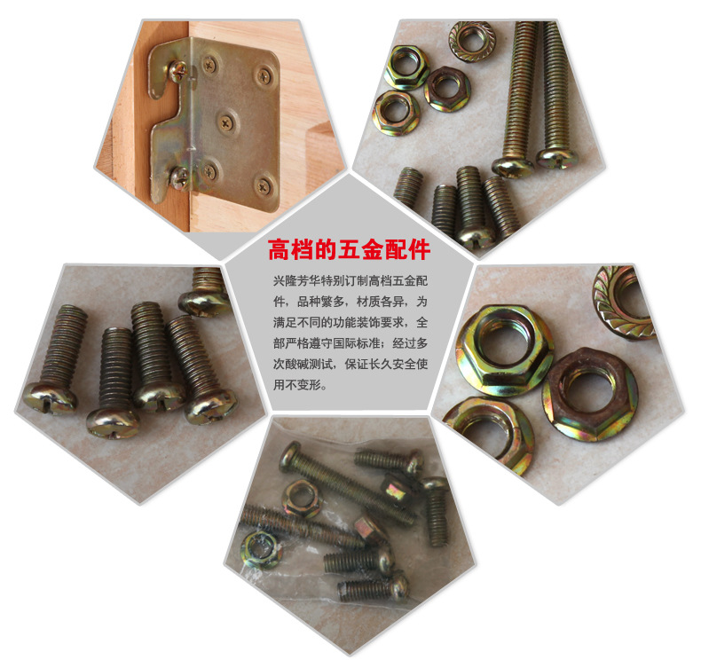 廠家直銷實木床 簡約1.8米橡木家具 特價臥室雙人床