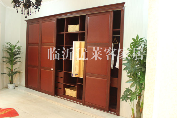 【供應】定制衣柜 E1級標準板材 板式家具廠家定做加工 質量一流
