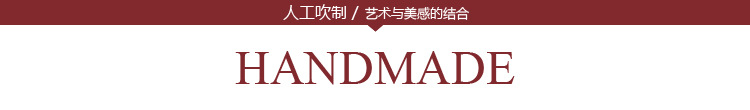 廠家直銷 純手工斜切口刻磨玻璃擺件家居彩色玻璃飾品 1115300001