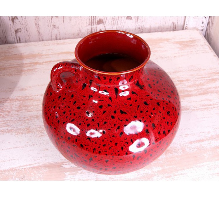 現(xiàn)貨供應客廳飾品 陶瓷花瓶 家居飾品 歐式創(chuàng)意軟裝【單耳罐】