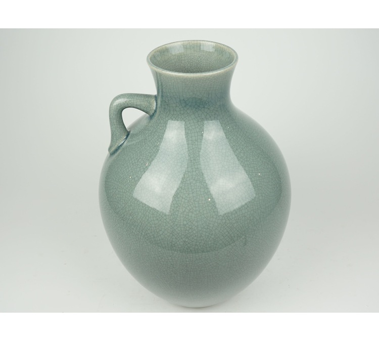 現(xiàn)貨供應客廳飾品 陶瓷花瓶 家居飾品 歐式創(chuàng)意軟裝【單耳罐】