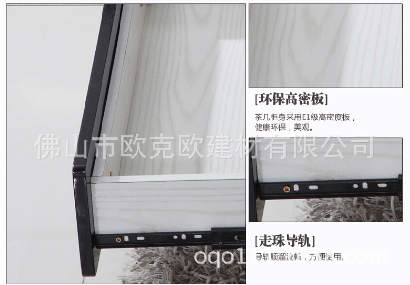 606高檔不銹鋼大理石玻璃茶幾電視柜時尚個性客廳家具現代簡約