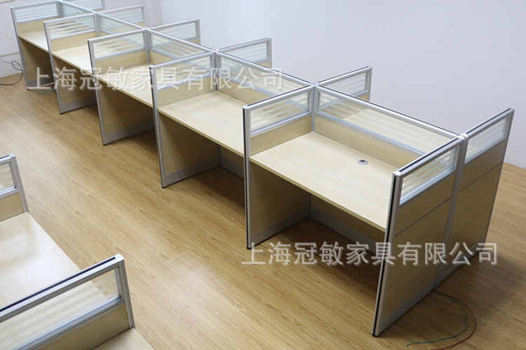上海辦公家具廠 直銷屏風(fēng)工作位 員工電腦桌卡座 職員辦公桌現(xiàn)貨