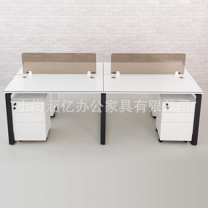 上海辦公家具 新款蝴蝶辦公桌 職員電腦桌 好發貨辦公桌 工作位